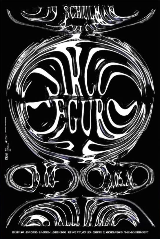 Liv Schulman ↝ “SIRCO CEGURO”, SOLO SHOW AT LA SALLE DE BAINS (LYON, FRANCE)